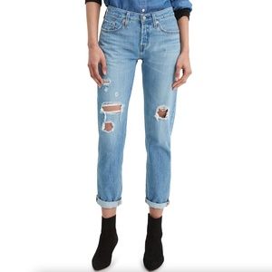 Levi's Women's 501 Taper Jeans Pants Bottoms